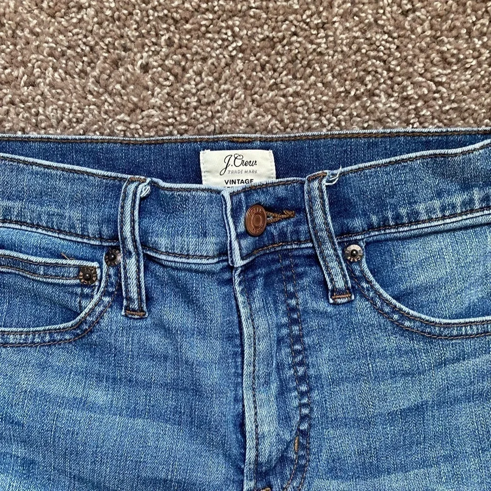J. Crew Trademark Vintage Straight Jeans Size 25